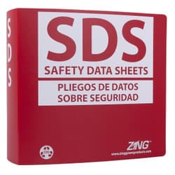SDS Binder, 3.0" Ring (600 Sheets)