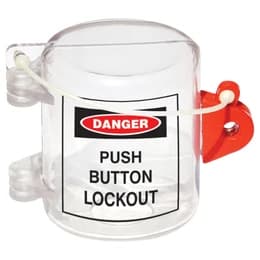 Oversize Push Button Lockout