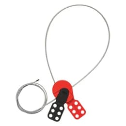 Cable Lockout Hasp with 6 ft Cable
