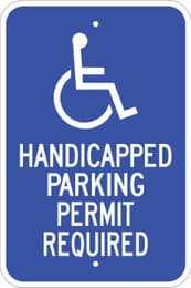 Eco Parking Sign, 18X12, EGP