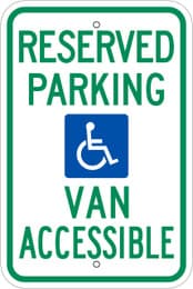 Eco Parking Sign, 18X12, EGP