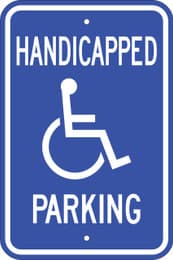 Eco Parking Sign, 18X12, EGP