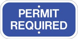 Eco Parking Sign, 6X12, EGP