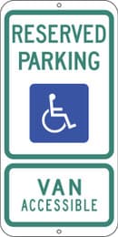 Eco Parking Sign, 24X12, EGP