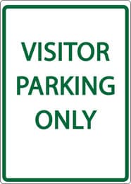 Eco Parking Sign, 18X12, EGP