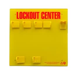 RecycLockout Lockout Station, 3 Padlock, Unstocked