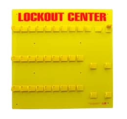 RecycLockout Lockout Station, 28 Padlock, Unstocked