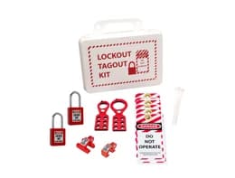 USA Lockout Tagout Case Kit, 17 Components