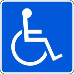 Handicapped Symbol Sign