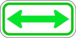 Double Arrow, Parking Sign