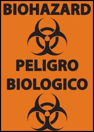 Biohazard, English/Spanish bilingual