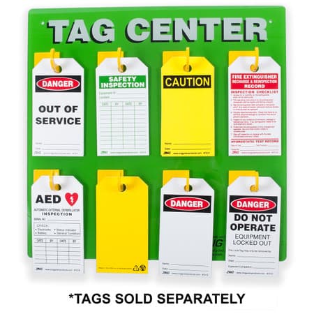 Safety Tag Center, 8 Hook