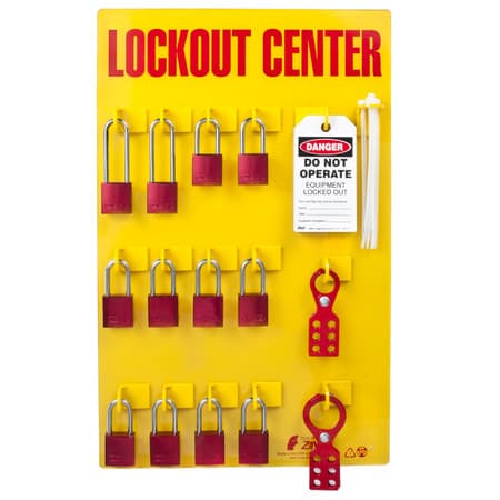 Lockout Tagout Station, 12 Padlock