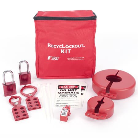 Lockout Tagout Kit, 12 Component