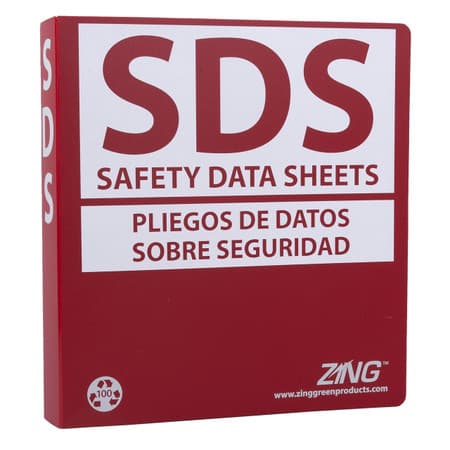 SDS Binder, 1.5" Ring (300 Sheets)