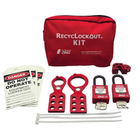 Lockout Tagout Kit, 11 Component