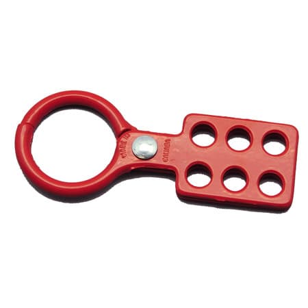 Lockout Tagout Hasp, 1.5" Aluminum