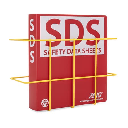 Wire Binder Rack, Yellow, Application