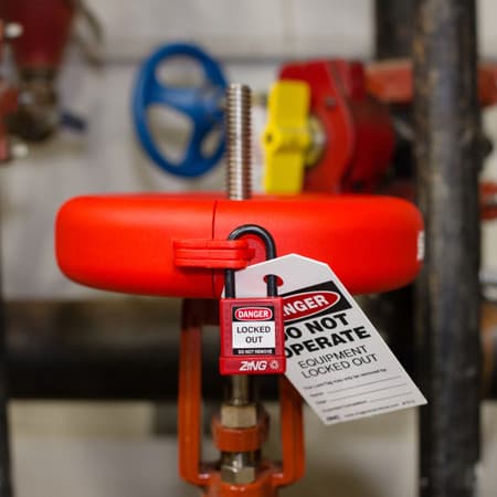Gate Valve Lockout, 6.5 - 10 IN Wheel