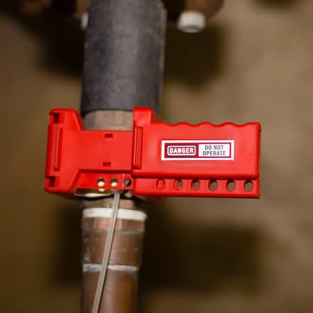 Ball Valve Lockout, 3/8 - 1.4 IN Dia