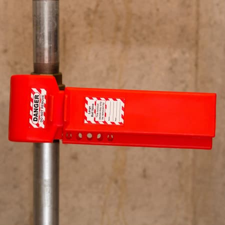 Ball Valve Lockout, 2 - 8 IN Dia