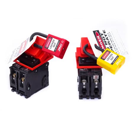 480/600V Clamp-On Breaker Lockout-cleat