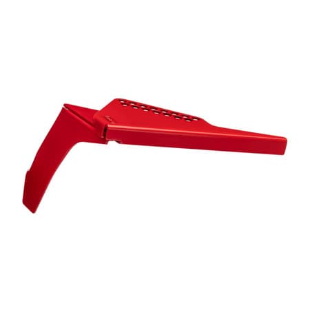 Steel Ball Valve Lockout, Red