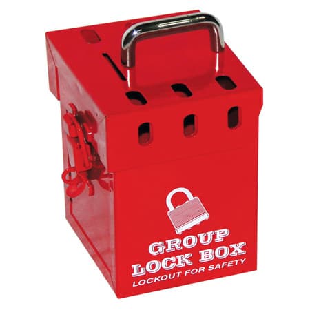 Mini Group Lock Box - Red 7