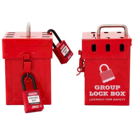 Mini Group Lock Box - Red 7
