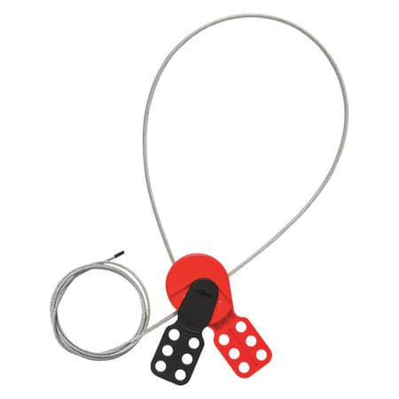 Cable Lockout Hasp with 6 ft Cable