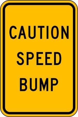 Eco Traffic Sign, 18X12, HIP