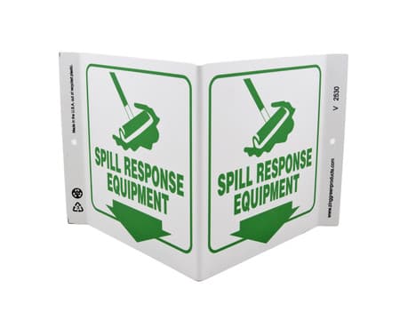 Eco Safety V Sign, 7X12