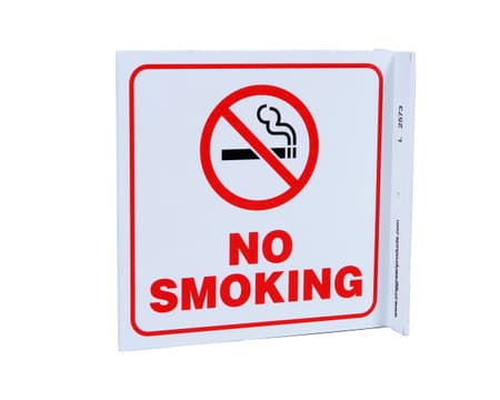 Eco Safety L Sign, 7X7