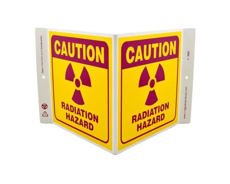 Eco Safety V Sign, 7X12