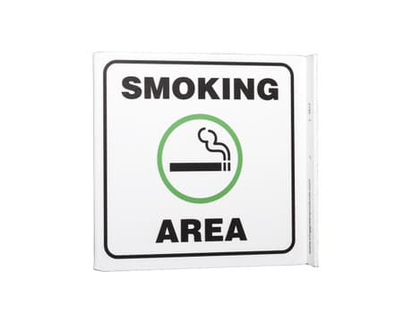 Eco Safety L Sign, 7X7