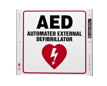 Eco Safety Corner Sign, 10X10