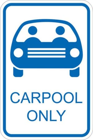 Eco Parking Sign, 18X12, EGP