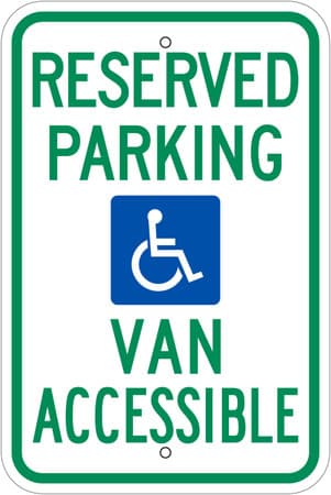 Eco Parking Sign, 18X12, EGP