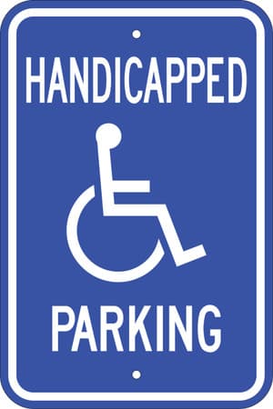Eco Parking Sign, 18X12, EGP