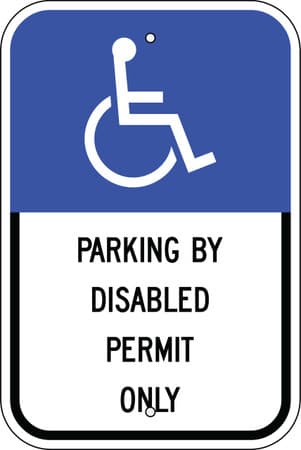 Eco Parking Sign, 18X12, EGP