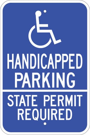 Eco Parking Sign, 18X12, EGP
