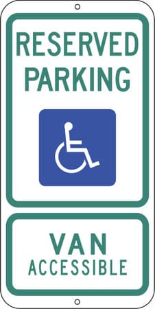 Eco Parking Sign, 24X12, EGP