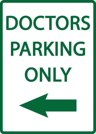 Eco Parking Sign, 18X12, EGP