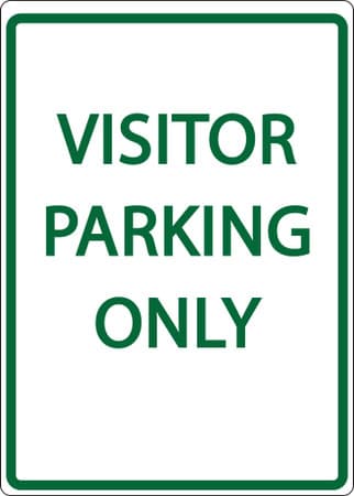 Eco Parking Sign, 18X12, EGP