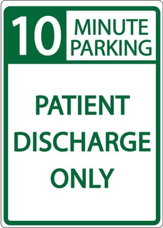 Eco Parking Sign, 18X12, EGP