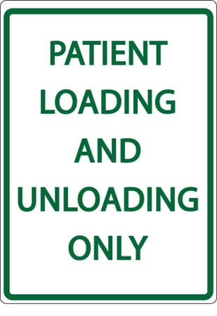 Eco Parking Sign, 18X12, EGP