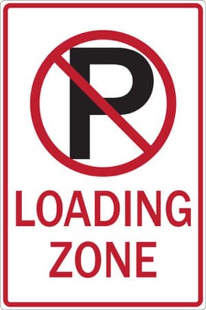 ZING Eco Parking Sign, 18X12, EGP