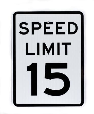 Speed Limit Sign