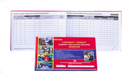 Lockout registers, lockout record keeping