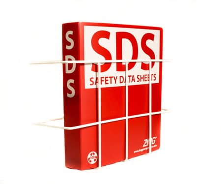 SDS binder and holder